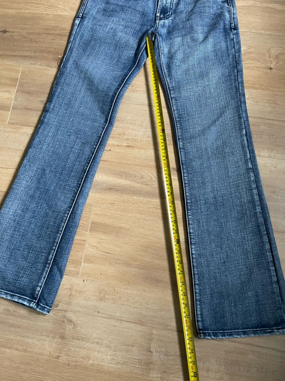 Buffalo Jeans Kyle Straight Leg Blue Denim Men’s W31 Embroidered Back Pockets - Picture 9 of 12
